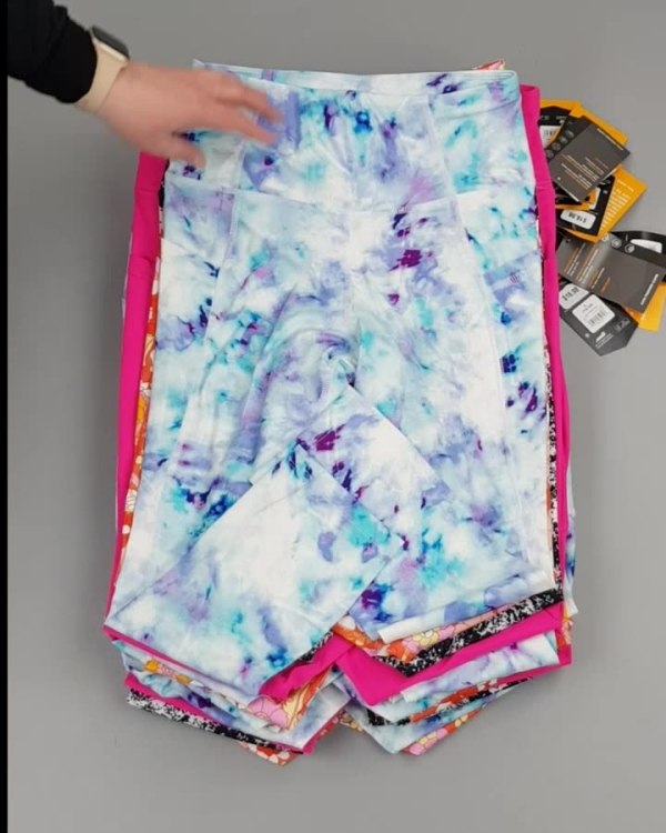 Фотография  417 - Легинсы AVIA (Ladies leggings)#8 кг, ЛОТ №4046 оптом в Чебоксарах и Чувашской Республике