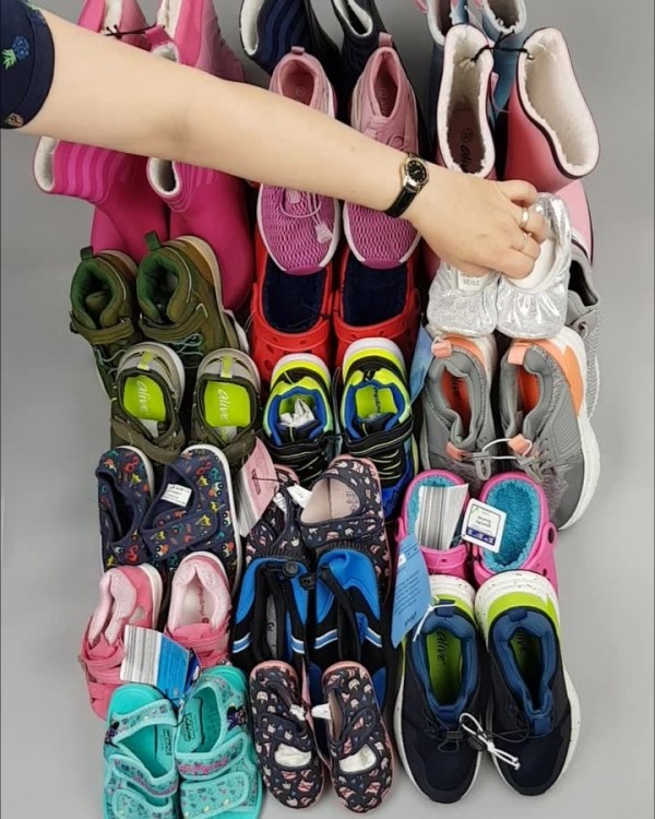 Фотография  922 - Обувь ALDI дети лето#10 кг, ЛОТ №4453 оптом в Чебоксарах и Чувашской Республике