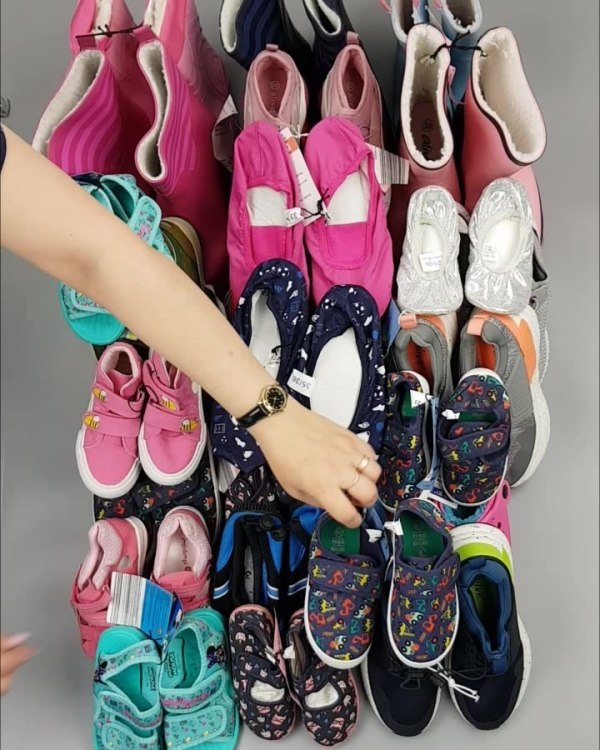 Фотография  398 - Обувь ALDI дети лето#10 кг, ЛОТ №4453 оптом в Чебоксарах и Чувашской Республике