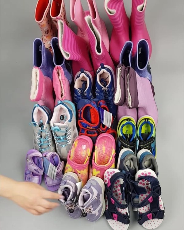 Фотография  989 - Обувь ALDI дети лето#10 кг, ЛОТ №4454 оптом в Чебоксарах и Чувашской Республике