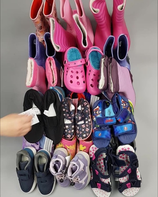 Фотография  341 - Обувь ALDI дети лето#10 кг, ЛОТ №4454 оптом в Чебоксарах и Чувашской Республике