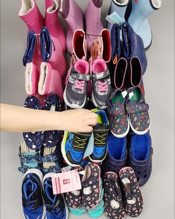 Фотография  133 - Обувь ALDI дети лето#10 кг, ЛОТ №4455 оптом в Чебоксарах и Чувашской Республике