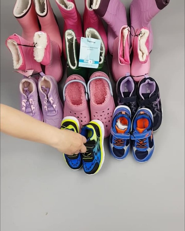 Фотография  896 - Обувь ALDI дети лето#10 кг, ЛОТ №4456 оптом в Чебоксарах и Чувашской Республике