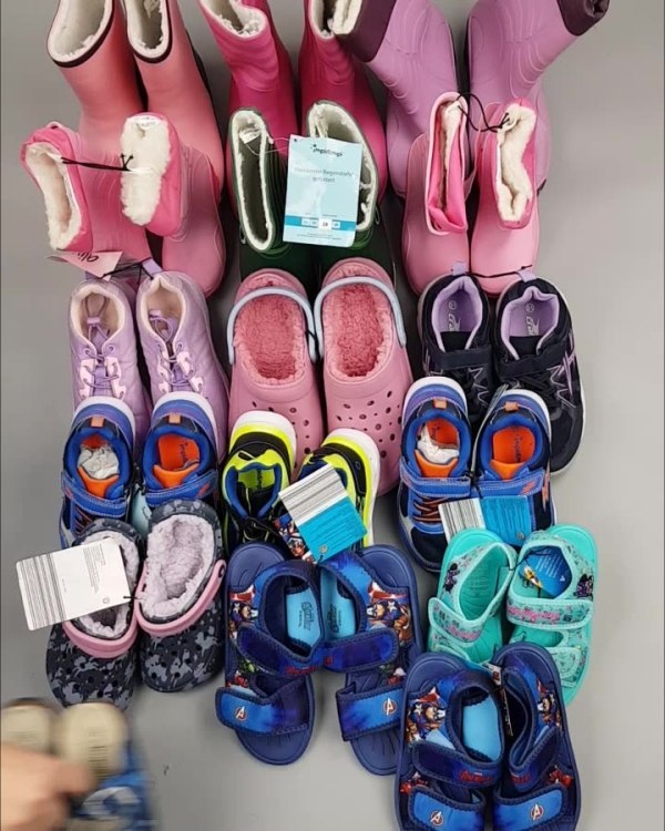 Фотография  128 - Обувь ALDI дети лето#10 кг, ЛОТ №4456 оптом в Чебоксарах и Чувашской Республике