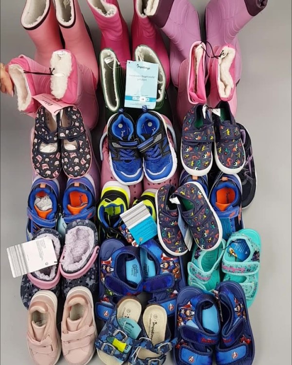 Фотография  477 - Обувь ALDI дети лето#10 кг, ЛОТ №4456 оптом в Чебоксарах и Чувашской Республике