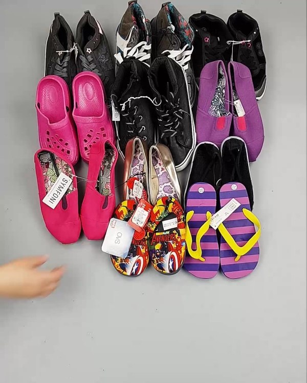 Фотография  240 - Обувь детская СТОК Summer#6,15 кг, ЛОТ №6197 оптом в Чебоксарах и Чувашской Республике