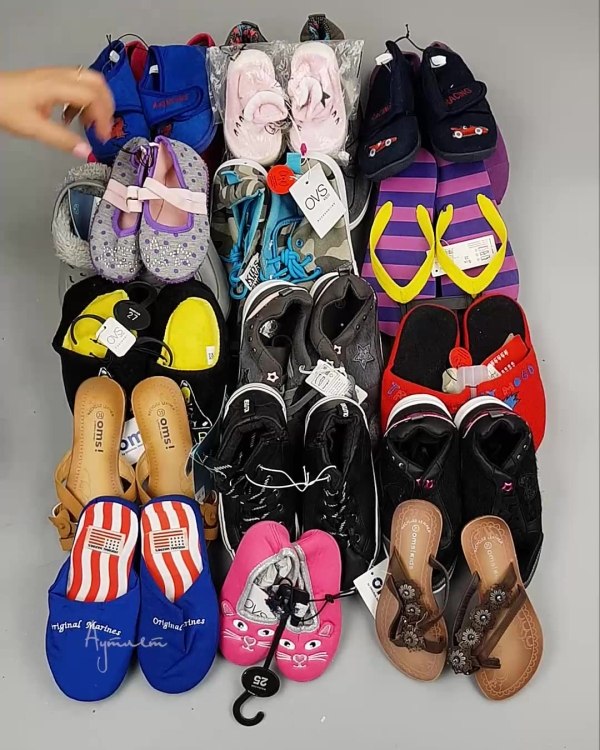 Фотография  492 - Обувь детская СТОК Summer#6,3 кг, ЛОТ №6198 оптом в Чебоксарах и Чувашской Республике