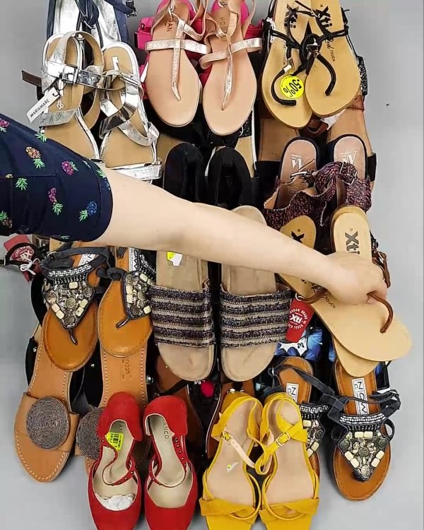 Фотография  527 - Обувь босоножки#11,2 кг, ЛОТ №6362 оптом в Чебоксарах и Чувашской Республике