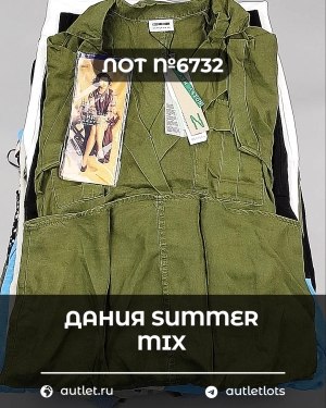 Купить ДАНИЯ Summer mix 24#15 кг, ЛОТ №6732 оптом в Чебоксарах и Чувашской Республике