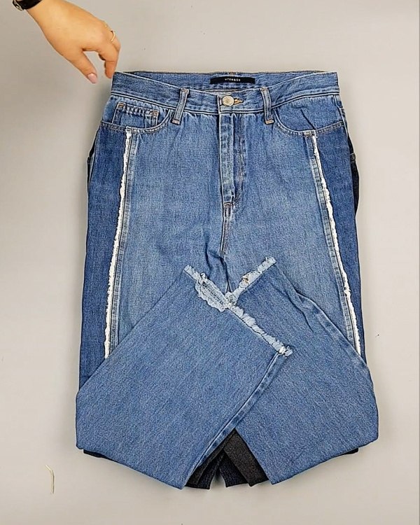 Фотография  292 - Cream Джинсы женские#25 кг оптом в Чебоксарах и Чувашской Республике