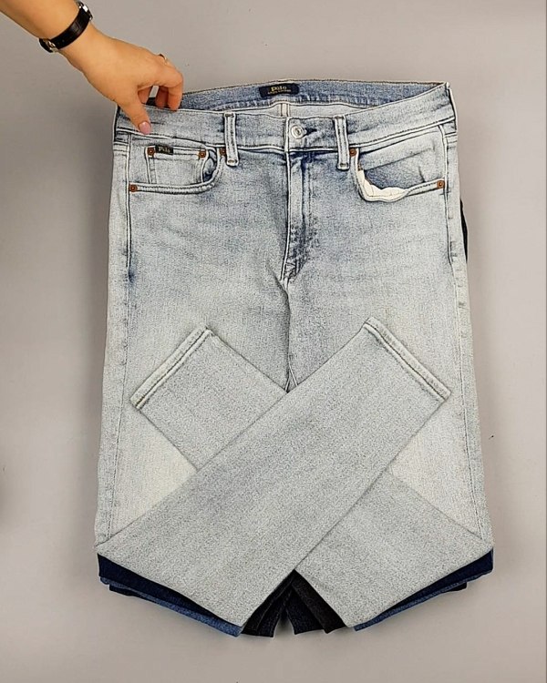 Фотография  243 - Cream Джинсы женские#25 кг оптом в Чебоксарах и Чувашской Республике