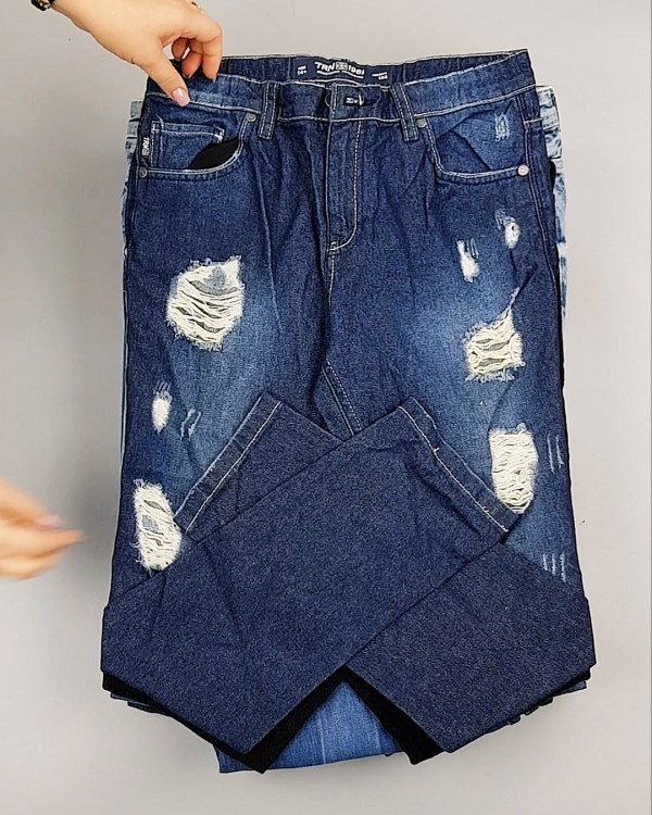 Фотография  334 - Cream Джинсы женские#25 кг оптом в Чебоксарах и Чувашской Республике