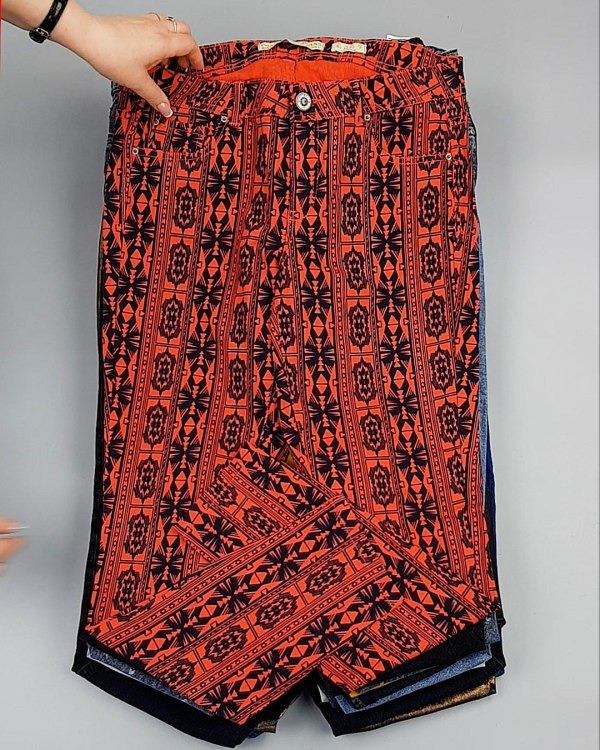 Фотография  557 - А 82202 Брюки женские (Fashion&Skinny Pants)#25 кг оптом в Чебоксарах и Чувашской Республике