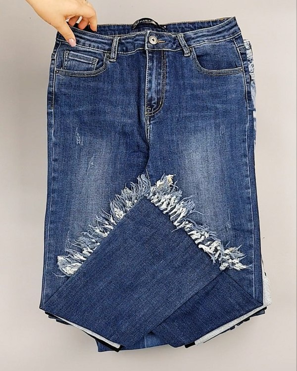 Фотография  991 - Cream Джинсы женские#25 кг оптом в Чебоксарах и Чувашской Республике