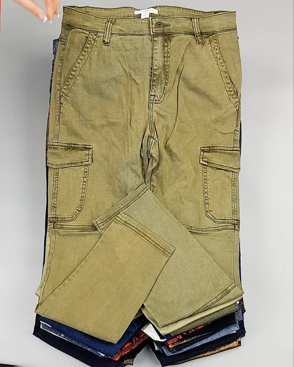 Фотография  659 - А 82202 Брюки женские (Fashion&Skinny Pants)#25 кг оптом в Чебоксарах и Чувашской Республике