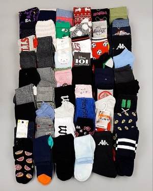 Купить Носки дети СТОК зима#5 кг, ЛОТ №6988 оптом в Чебоксарах и Чувашской Республике