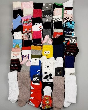 Купить Носки дети СТОК зима#5 кг, ЛОТ №6986 оптом в Чебоксарах и Чувашской Республике