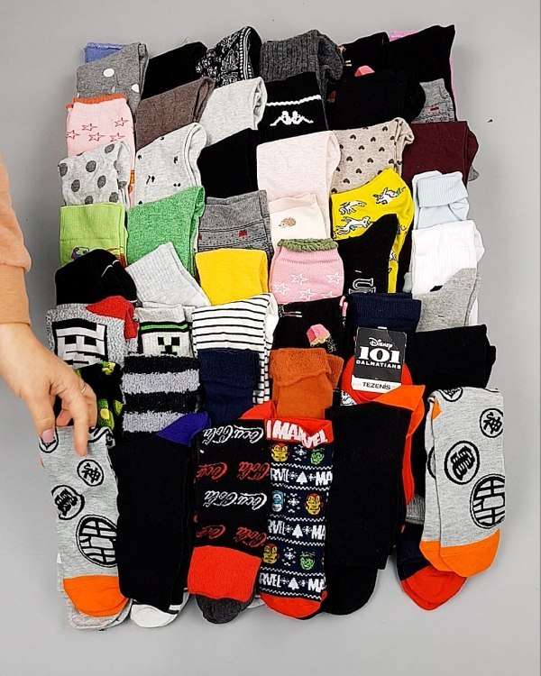 Фотография  971 - Носки дети СТОК зима#5 кг, ЛОТ №6989 оптом в Чебоксарах и Чувашской Республике