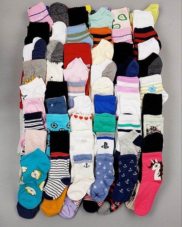 Фотография  530 - Носки дети СТОК лето#5 кг, ЛОТ №6992 оптом в Чебоксарах и Чувашской Республике