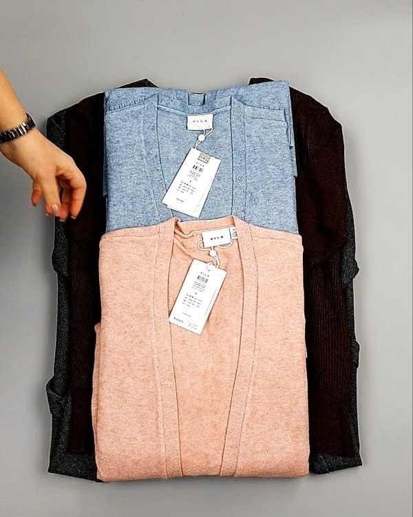 Фотография  130 - Кардиганы VILA W 104#7 кг, ЛОТ №7381 оптом в Чебоксарах и Чувашской Республике