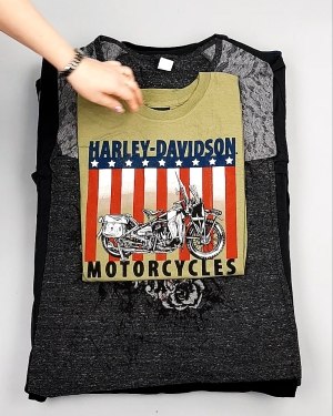 Фотография  269 - Футболки Harley Davidson 124#5 кг, ЛОТ №7468 оптом в Чебоксарах и Чувашской Республике