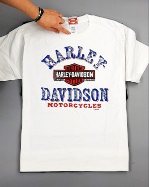 Фотография  645 - Футболки Harley Davidson 124#5 кг, ЛОТ №7470 оптом в Чебоксарах и Чувашской Республике