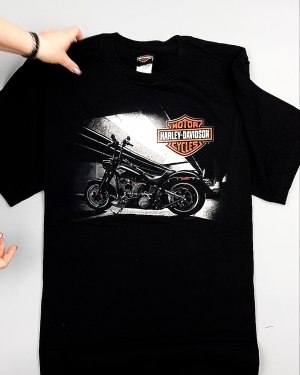 Фотография  946 - Футболки Harley Davidson 124#5 кг, ЛОТ №7470 оптом в Чебоксарах и Чувашской Республике