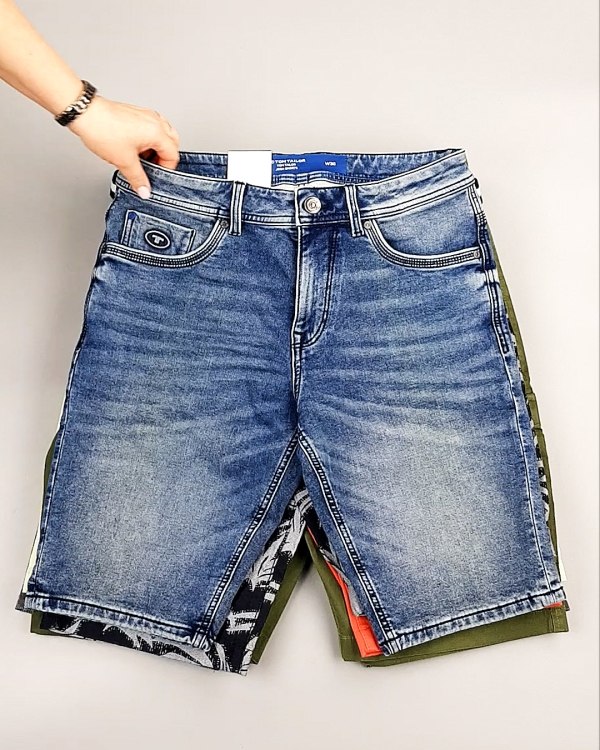 Фотография  840 - Шорты мужские TOM TAILOR 124#3,75 кг, ЛОТ №7602 оптом в Чебоксарах и Чувашской Республике