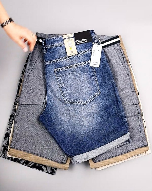 Фотография  348 - Шорты мужские TOM TAILOR 124#3,75 кг, ЛОТ №7601 оптом в Чебоксарах и Чувашской Республике