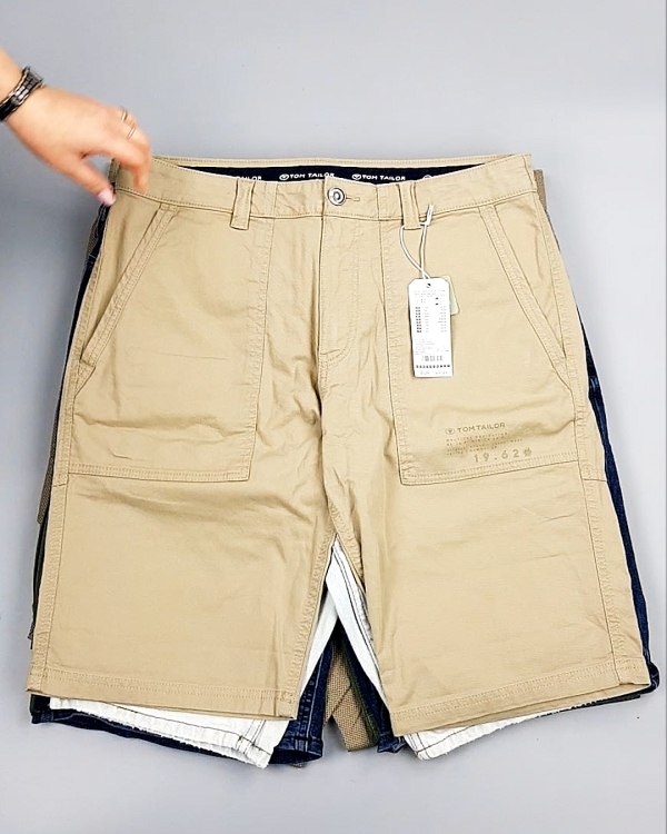 Фотография  306 - Шорты мужские TOM TAILOR 124#3,75 кг, ЛОТ №7600 оптом в Чебоксарах и Чувашской Республике