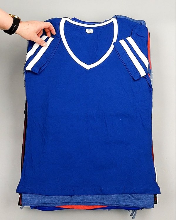 Фотография  910 - Футболки СТОК CAN 084#5 кг, ЛОТ №7839 оптом в Чебоксарах и Чувашской Республике