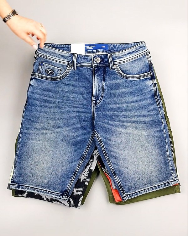 Фотография  639 - Шорты мужские TOM TAILOR 124#3,8 кг оптом в Чебоксарах и Чувашской Республике