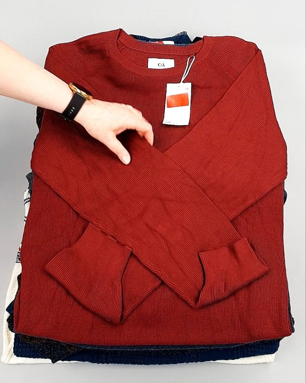 Фотография  940 - Джемпера мужские C&A 025#7 кг оптом в Чебоксарах и Чувашской Республике