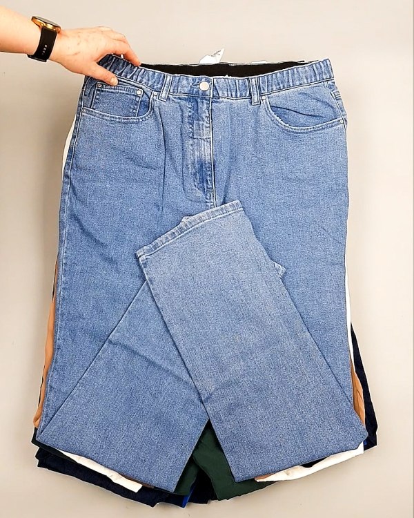 Фотография  580 - Брюки м/ж лето СТОК CAN 084#7 кг, ЛОТ №7652 оптом в Чебоксарах и Чувашской Республике