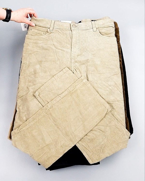 Фотография  118 - Брюки вельветовые м/ж C&A 025#10 кг, ЛОТ №8031 оптом в Чебоксарах и Чувашской Республике