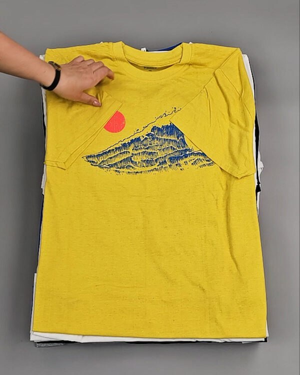 Фотография  942 - Футболки м/ж (Printed T-Shirts New)#5 кг оптом в Чебоксарах и Чувашской Республике