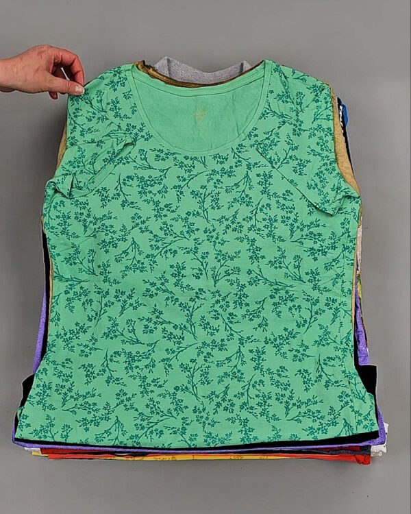 Фотография  657 - Футболки м/ж Cr+Ex#8,3 кг, ЛОТ № ВК0102 оптом в Чебоксарах и Чувашской Республике