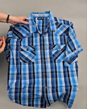 Фотография  986 - Рубашки к/р#25 кг, ЛОТ № ВК0095 оптом в Чебоксарах и Чувашской Республике