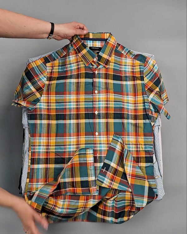 Фотография  730 - Рубашки к/р#25 кг, ЛОТ № ВК0095 оптом в Чебоксарах и Чувашской Республике