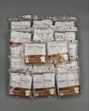 Купить Футболка белая муж Корея 085#5 кг оптом в Чебоксарах и Чувашской Республике