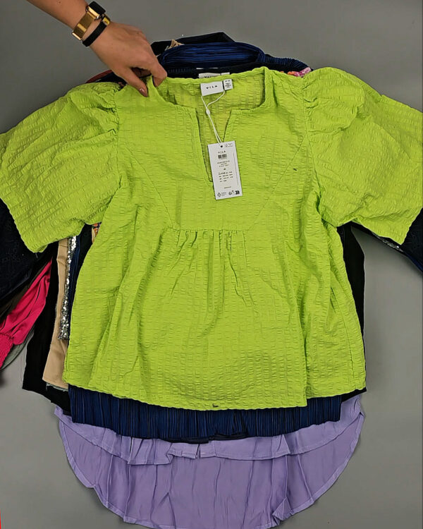 Фотография  909 - Блузки VILA Summer 045#5 кг, ЛОТ СТ-9590 оптом в Чебоксарах и Чувашской Республике