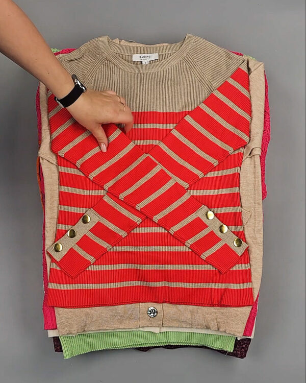 Фотография  557 - Джемпера DK COMPANY 045 B#7 кг, ЛОТ СТ-9509 оптом в Чебоксарах и Чувашской Республике