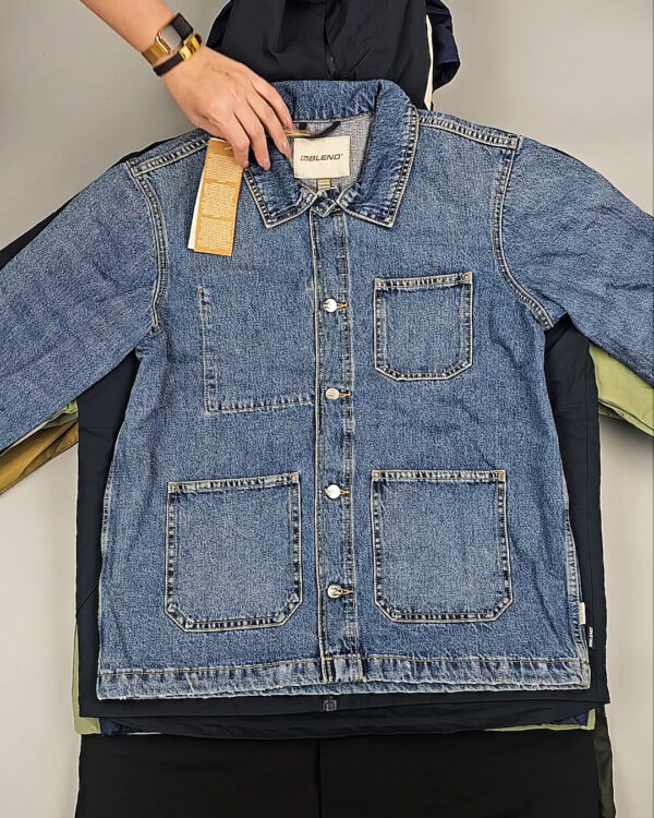 Фотография  104 - Ветровки BLEND HE + 075#10,3 кг, ЛОТ СТ-9570 оптом в Чебоксарах и Чувашской Республике