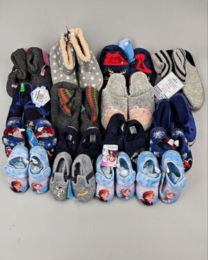 Купить Обувь домашняя дети СТОК 065#3,2 кг, ЛОТ СТ-9727 оптом в Чебоксарах и Чувашской Республике