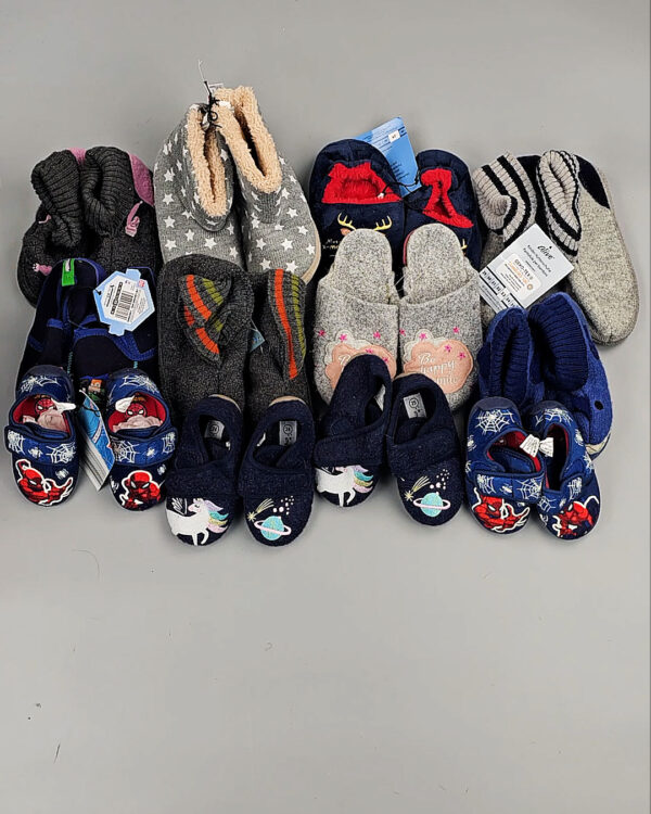 Фотография  509 - Обувь домашняя дети СТОК 065#3,2 кг, ЛОТ СТ-9727 оптом в Чебоксарах и Чувашской Республике