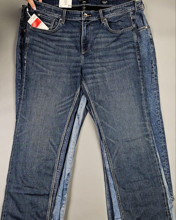 Фотография  519 - Джинсы C&A ж/м#10 кг, ЛОТ СТ-9861 оптом в Чебоксарах и Чувашской Республике