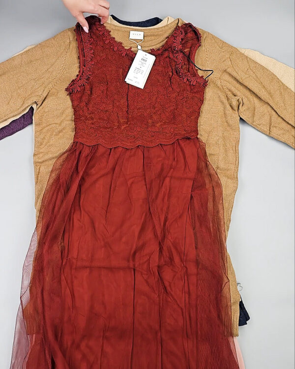 Фотография  585 - Платья VILA Winter 104#7 кг, ЛОТ СТ-9902 оптом в Чебоксарах и Чувашской Республике