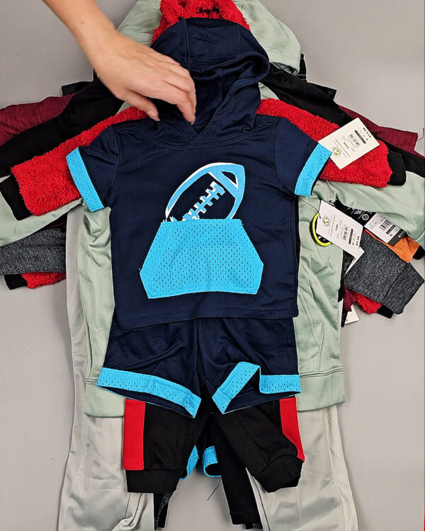 Фотография  476 - Спортивные костюмы дети CAN#6 кг, ЛОТ СТ-9737 оптом в Чебоксарах и Чувашской Республике