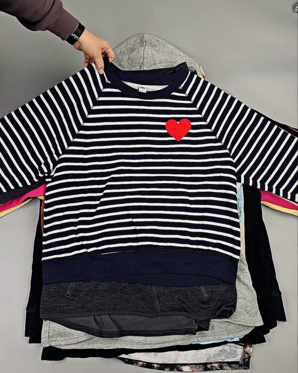 Фотография  587 - Толстовки (SWEAT TOPS Extra)#20 кг, ЛОТ СХ-0247 оптом в Чебоксарах и Чувашской Республике