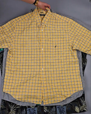 Фотография  909 - Рубашки (Oversize Man Shirts Premium)#20,3 кг, ЛОТ СХ-0242 оптом в Чебоксарах и Чувашской Республике